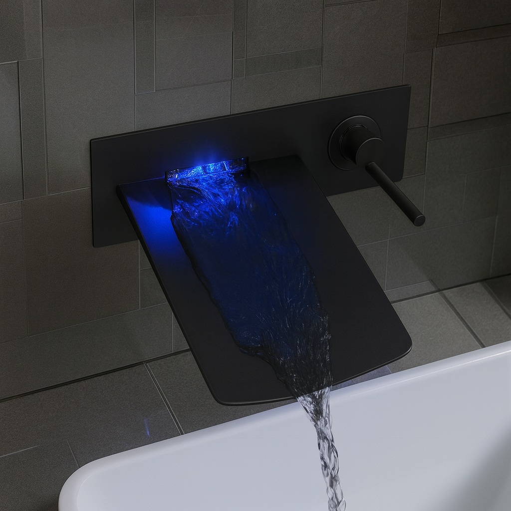 Fontana FS101ORB oil rubbed bronze wall mounted bathtub faucet modern style